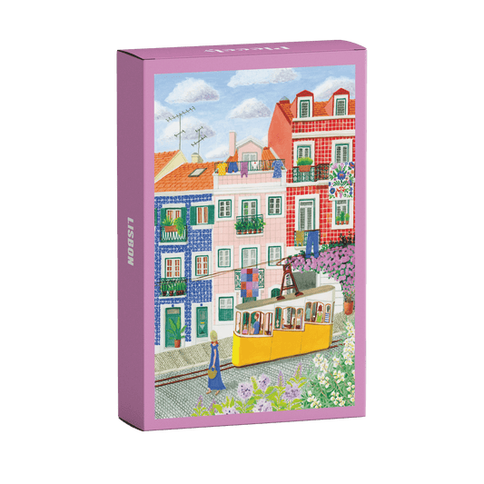 Piecely Puzzles - Mini-Puzzle Lisbon, 99 pieces