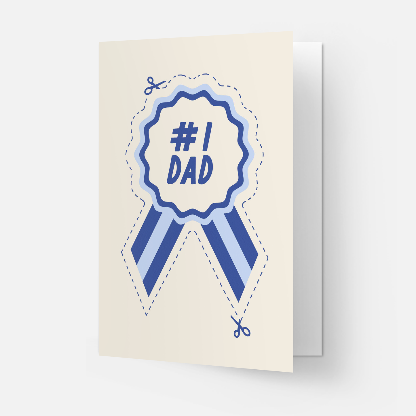 Kaart Blanche - Number one dad greeting card