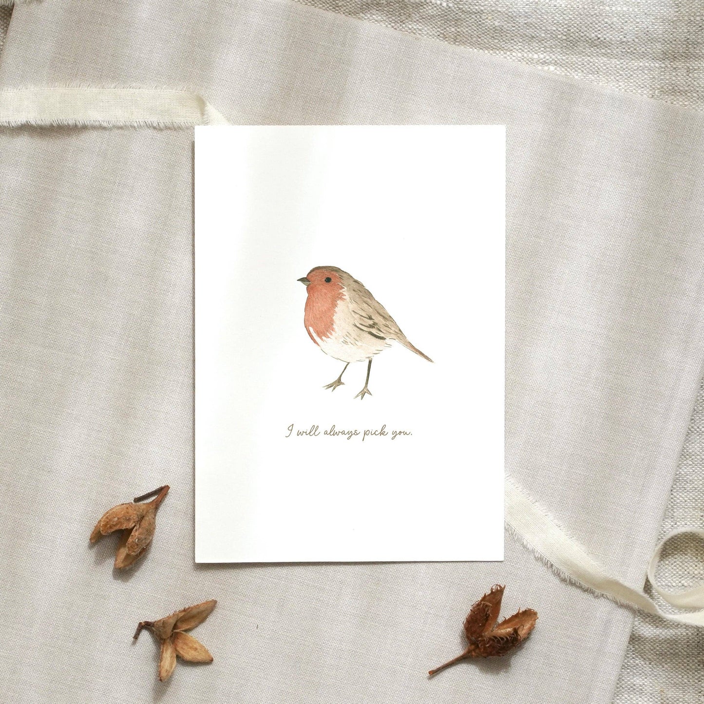 Leo La Douce- Postcard · Pick you
