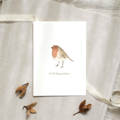 Leo La Douce- Postcard · Pick you