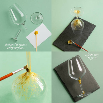 DIY Kits by Mora Approved -  Kintsugi, Pottery & Art -  Kintsugi Repair Kit – The Art of Repairing with Gold