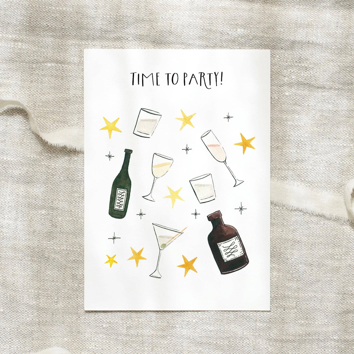 Leo La Douce GmbH - Postcard · Time to Party