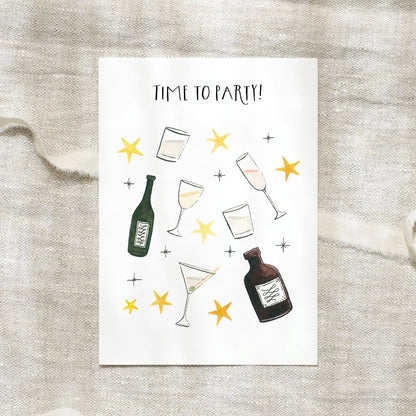 Leo La Douce GmbH - Postcard · Time to Party