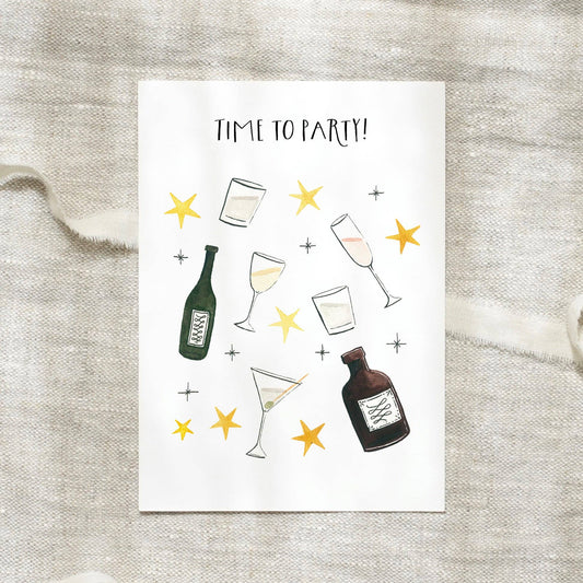 Leo La Douce GmbH - Postcard · Time to Party