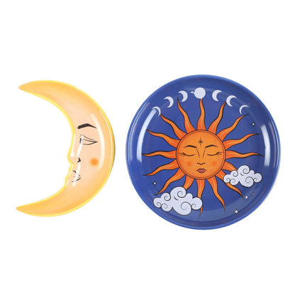Something Different - Sun and Moon Celestial Stacking Trinket Dish
