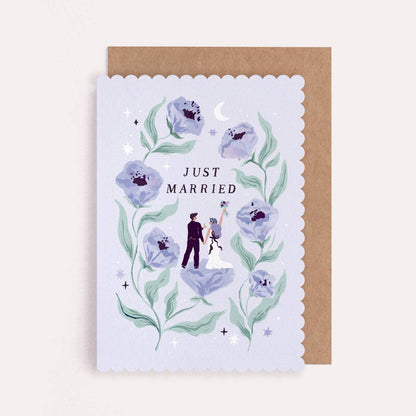 Sister Paper Co. - Botanical Wedding Card | Newlyweds Wedding Greeting Cards
