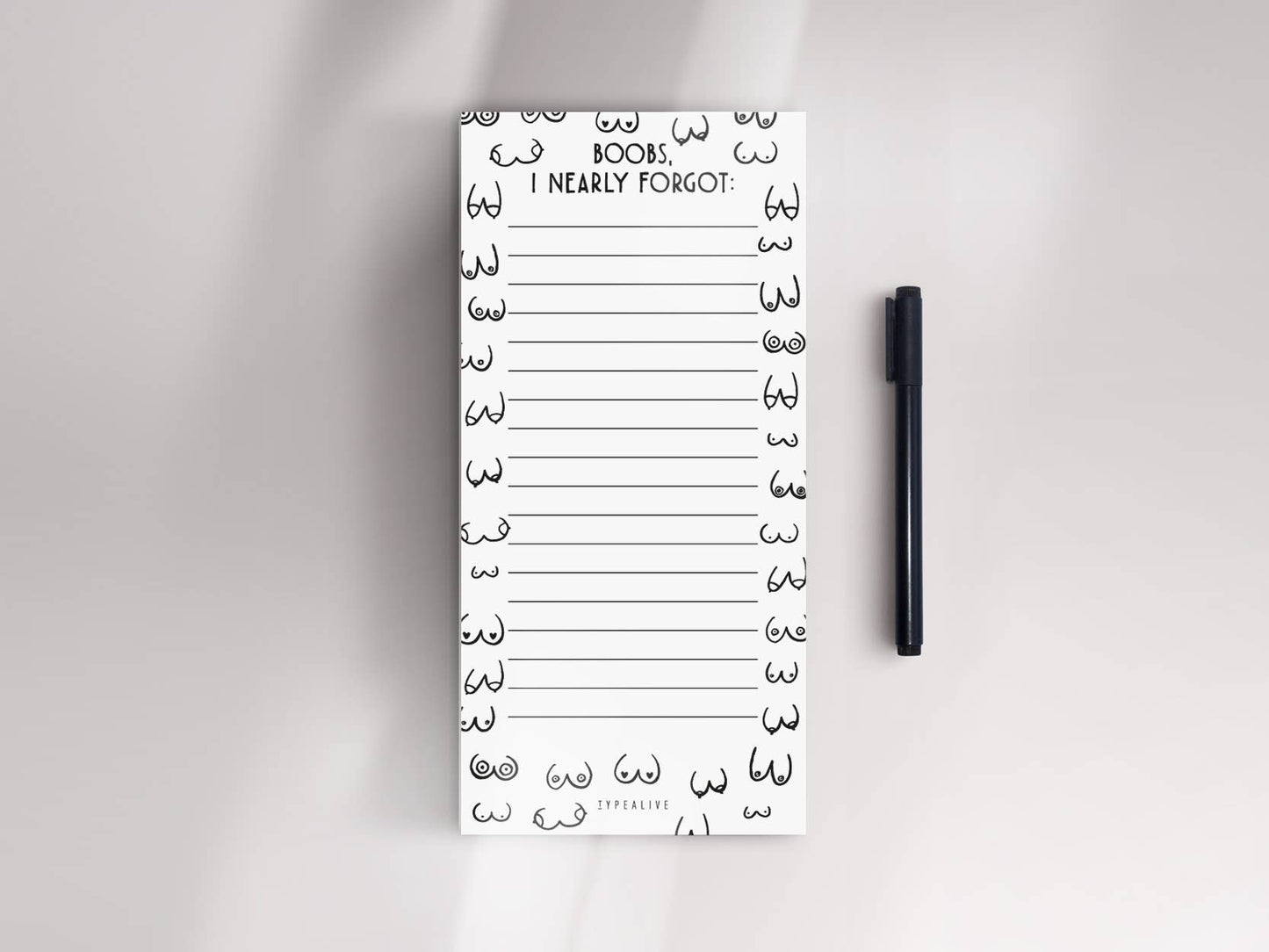 typealive - Notepad “slim”/Nearly Forgot