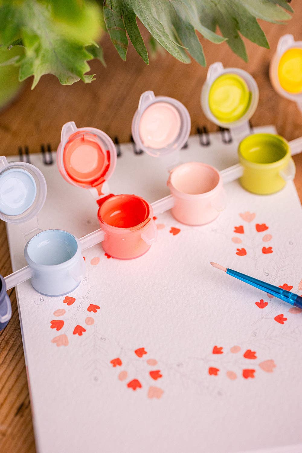 Maison Joliette - Paint by Numbers - Flower Crowns