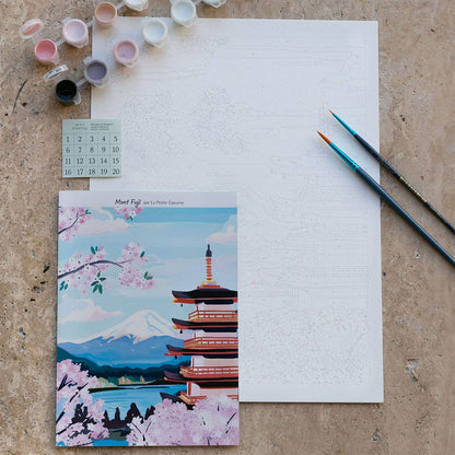 La Petite Épicerie - Paint by Numbers Kit - Mount Fuji