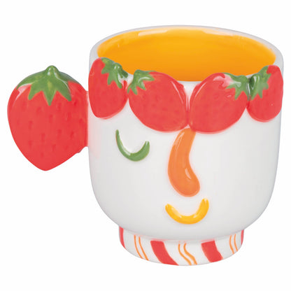 VdE Tivoli 1996 - FRUIT LIFE MUG 2 ASSORTED / FACE DESIGN