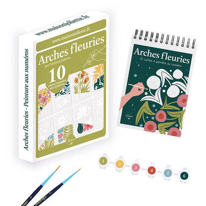 Maison Joliette - Paint by Numbers - Flowering Arches