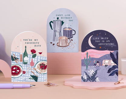 Sister Paper Co. - Favourite Date Card | Love Card | Anniversary Cards
