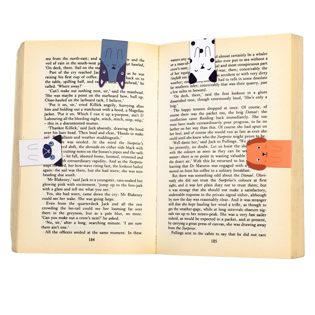 Rex Europe - Magnetic dog bookmarks (set of 4)