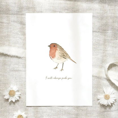 Leo La Douce- Postcard · Pick you