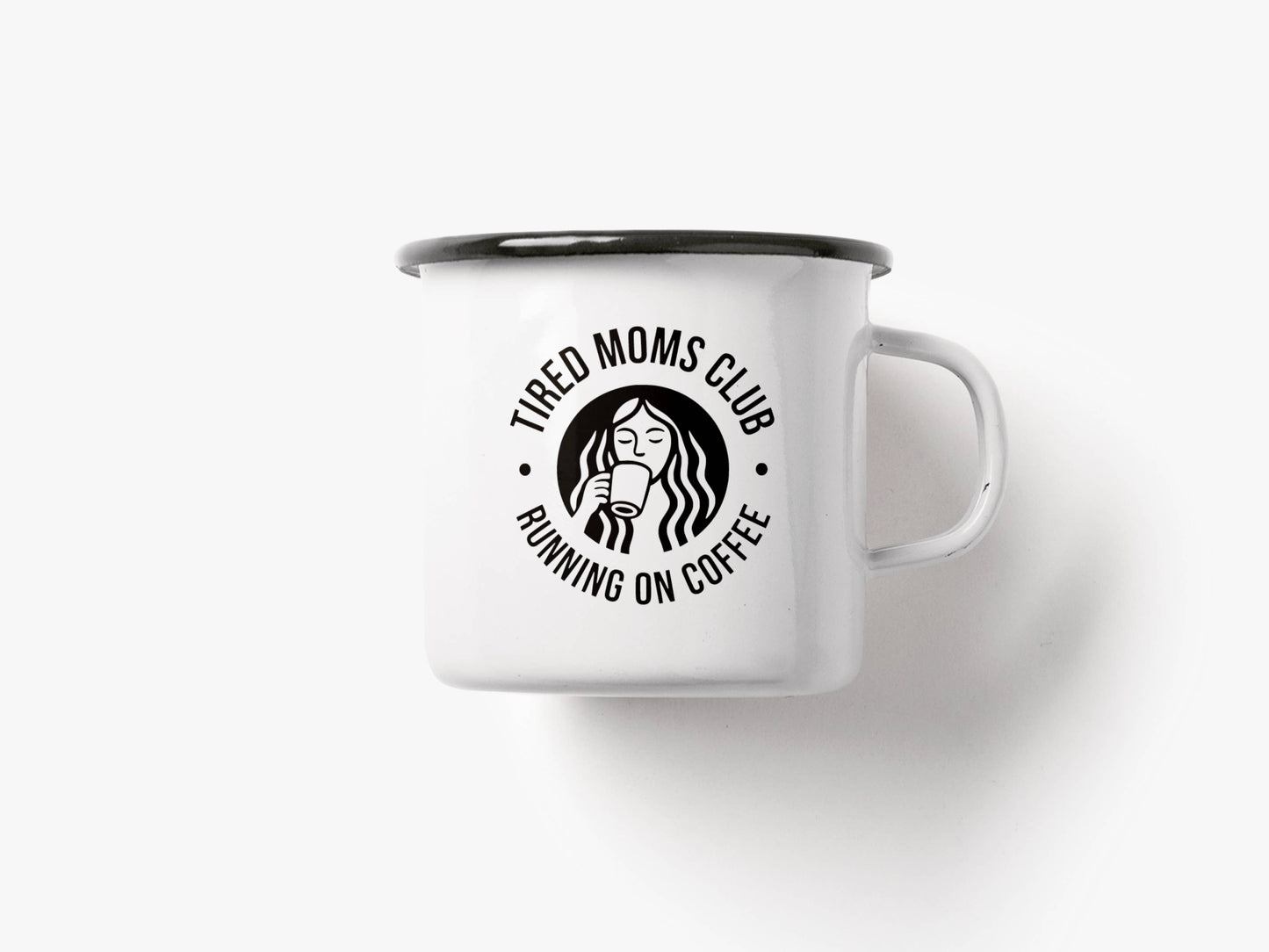 typealive - Enamel mug / Tired Moms