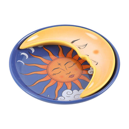 Something Different - Sun and Moon Celestial Stacking Trinket Dish