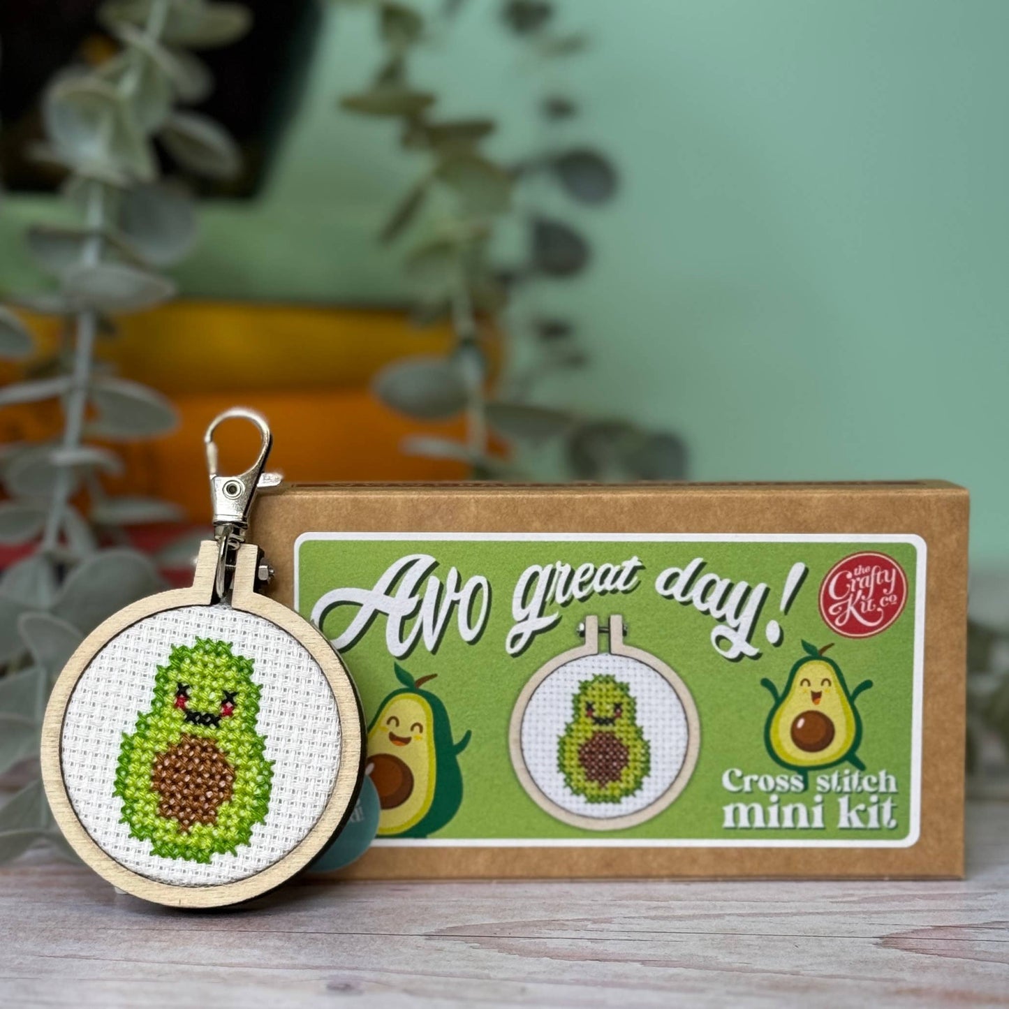 Mini Matchbox Kits - Avo Great Day! Mini Matchbox Cross Stitch Kit