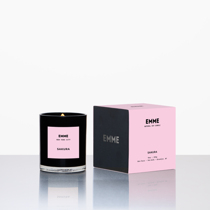 EMME nyc - Sakura / Cherry Blossom – Candle Jar, 10 oz