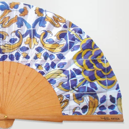 Terra Lusa - Fan Tile Century XVII Camellia
