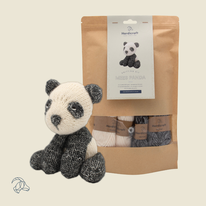 Hardicraft - DIY Knitting Kit - Mees Panda