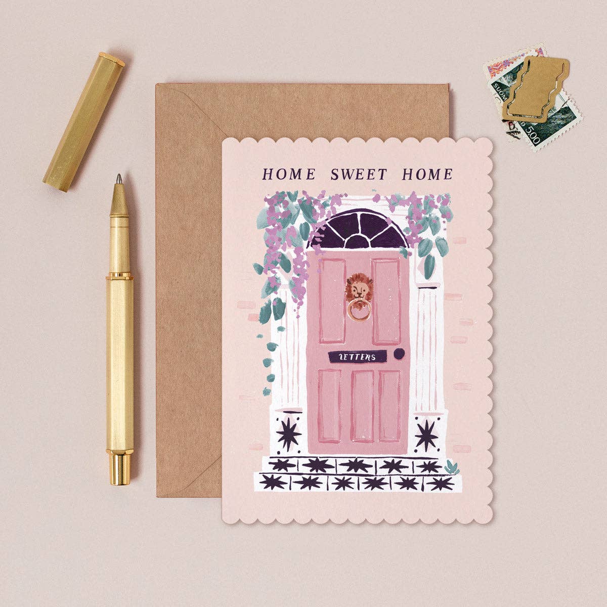Sister Paper Co. - Door New Home Card | New Home Housewarming Greeting Cards