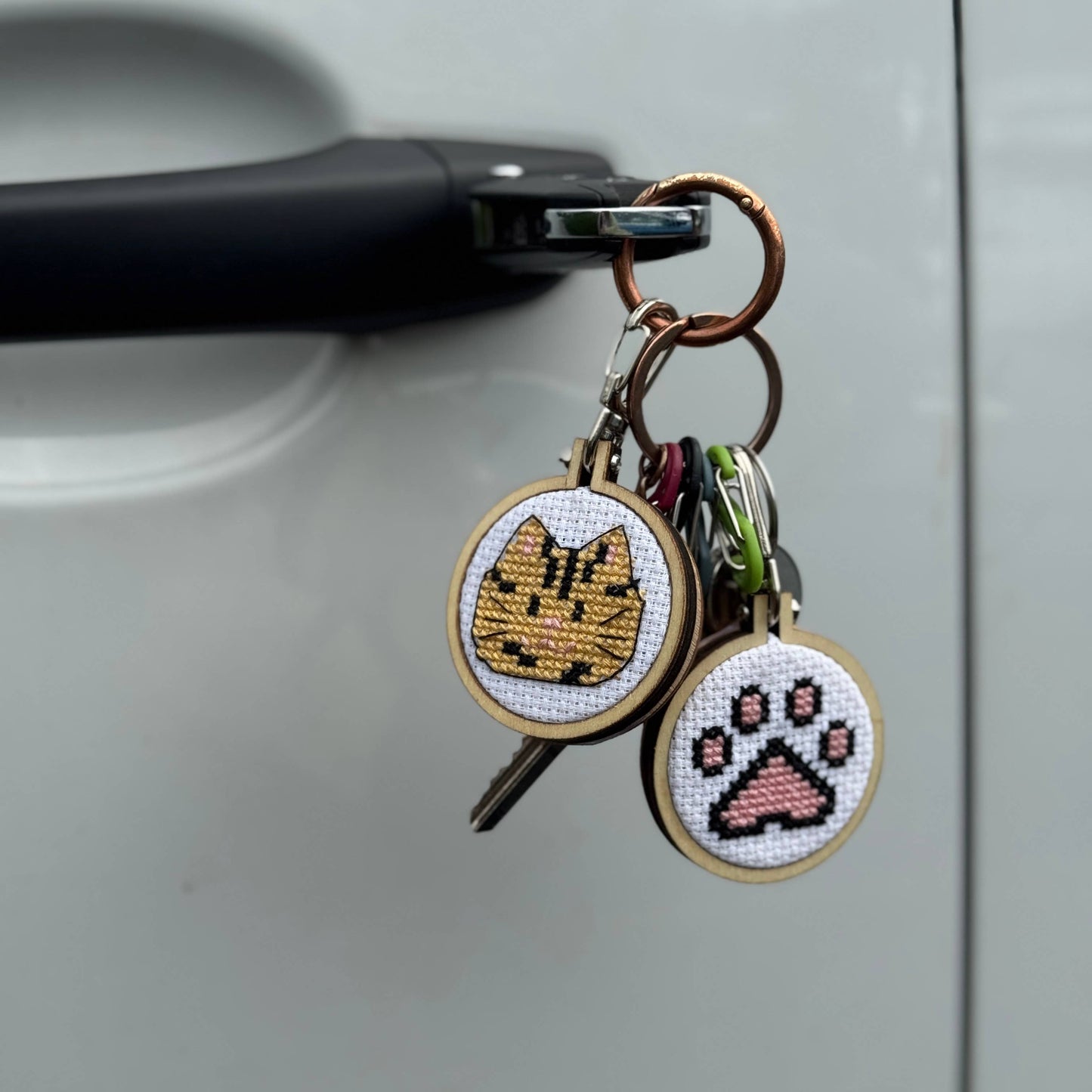 Mini Matchbox Kits - I Love You Cherry Much! Mini Matchbox Cross Stitch Kit