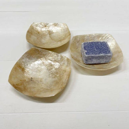 Schaaltje Schelp Capiz XS Goud