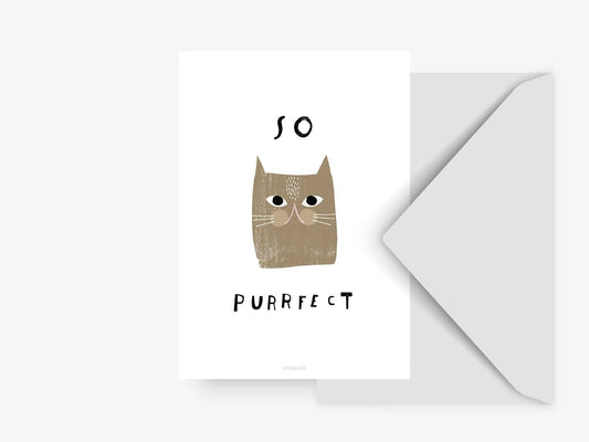typealive - Postcard/ Catisfaction No. 5 w/ Envelope