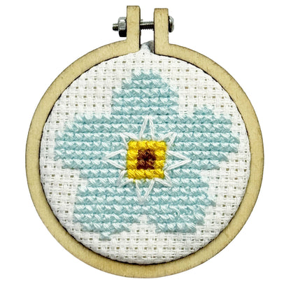 Mini Matchbox Kits - Forget-Me-Not! Mini Matchbox Cross Stitch Kit