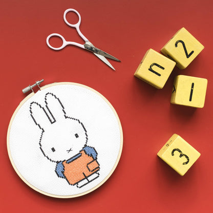 Cotton Clara Craft Kits & Supplies - Miffy Dungaree Cross Stitch Kit