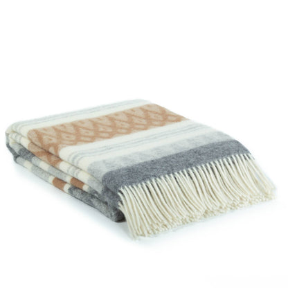 MoST - Wool Throw Blanket UGLE beige