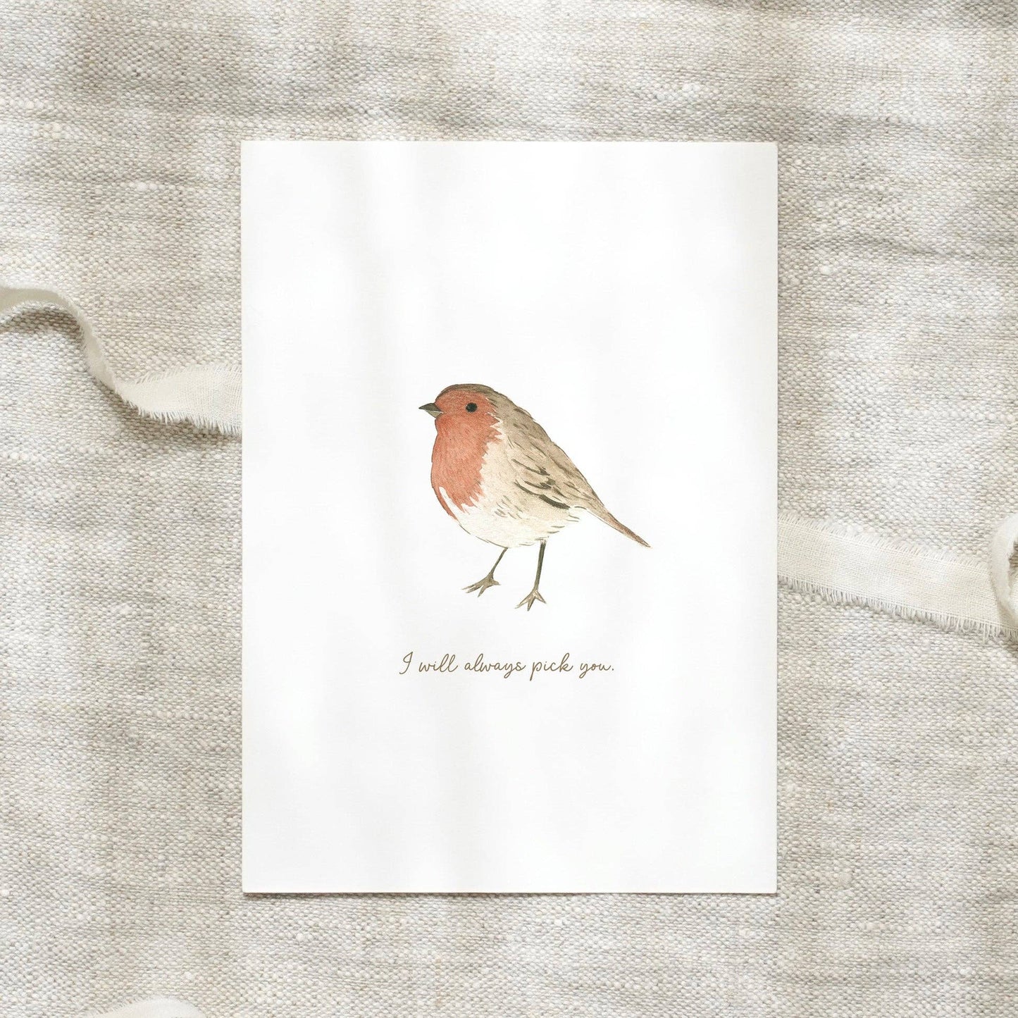 Leo La Douce- Postcard · Pick you