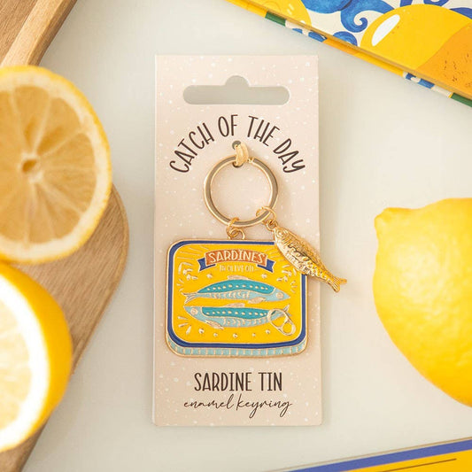 Something Different - Sardine Tin Keyring