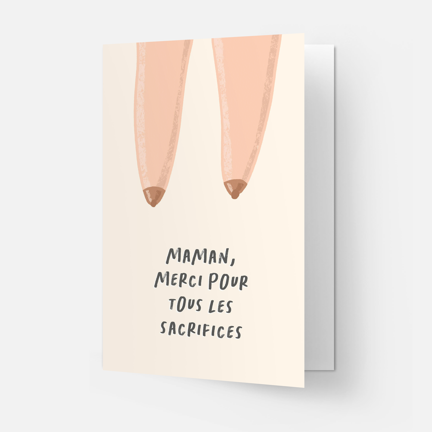 Kaart Blanche - Sacrifices greeting card (also in FR)