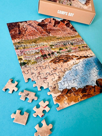 Piecely Puzzles - Mini-Puzzle Camps Bay, 99 pieces