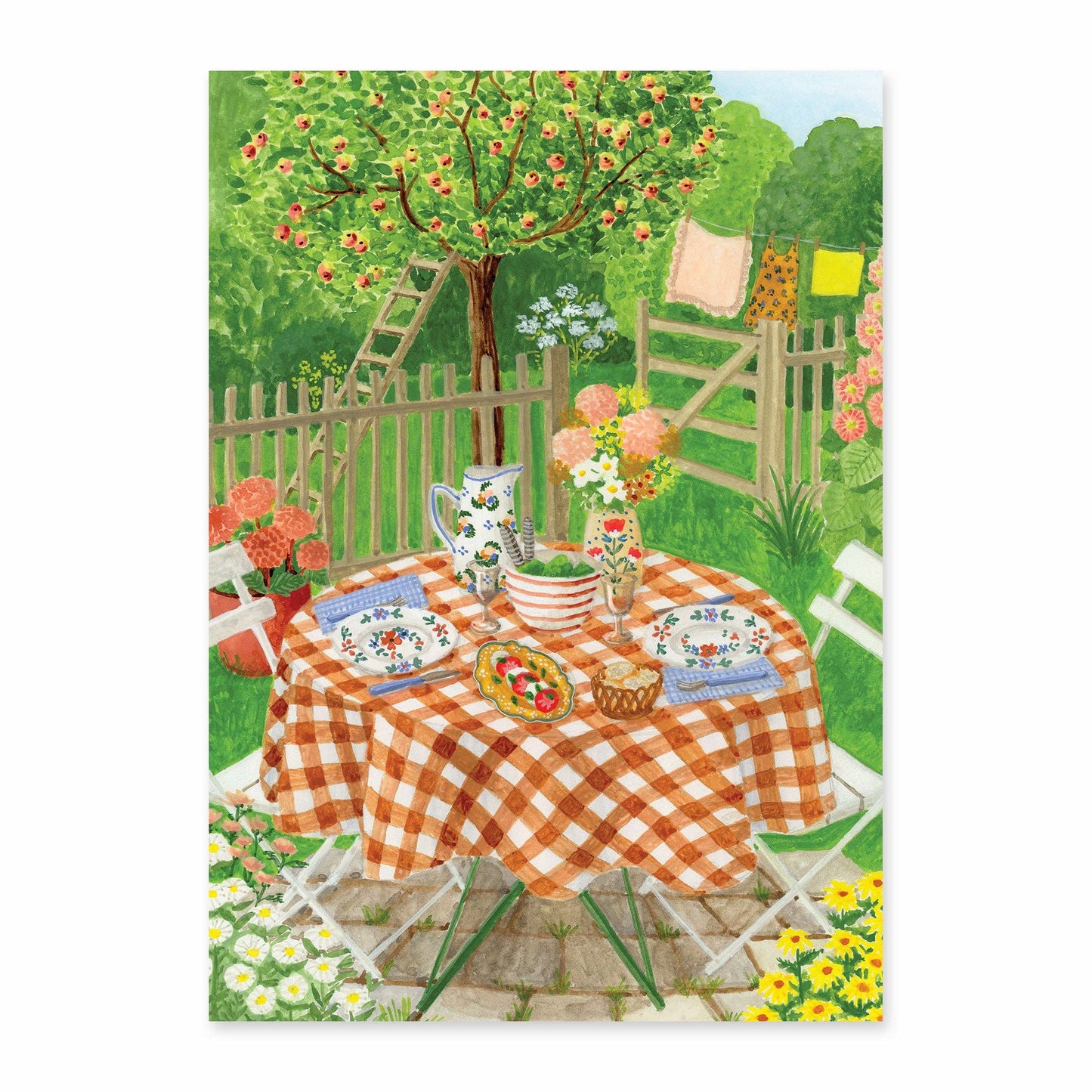 MÉLANIE VOITURIEZ - Postcard Lunch in the Garden