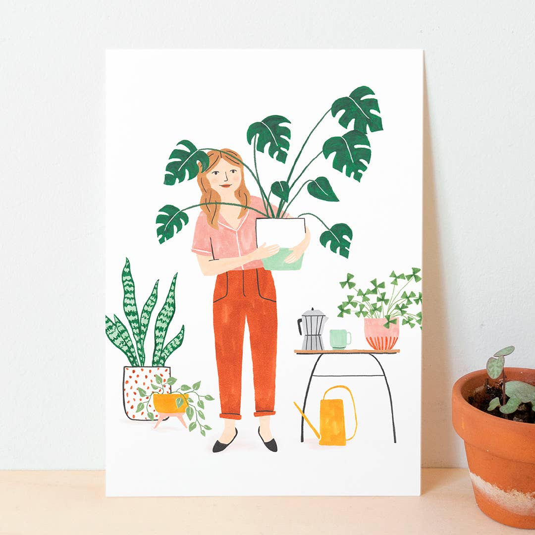 Studio Kuukeluus - Plant Lady Postcard