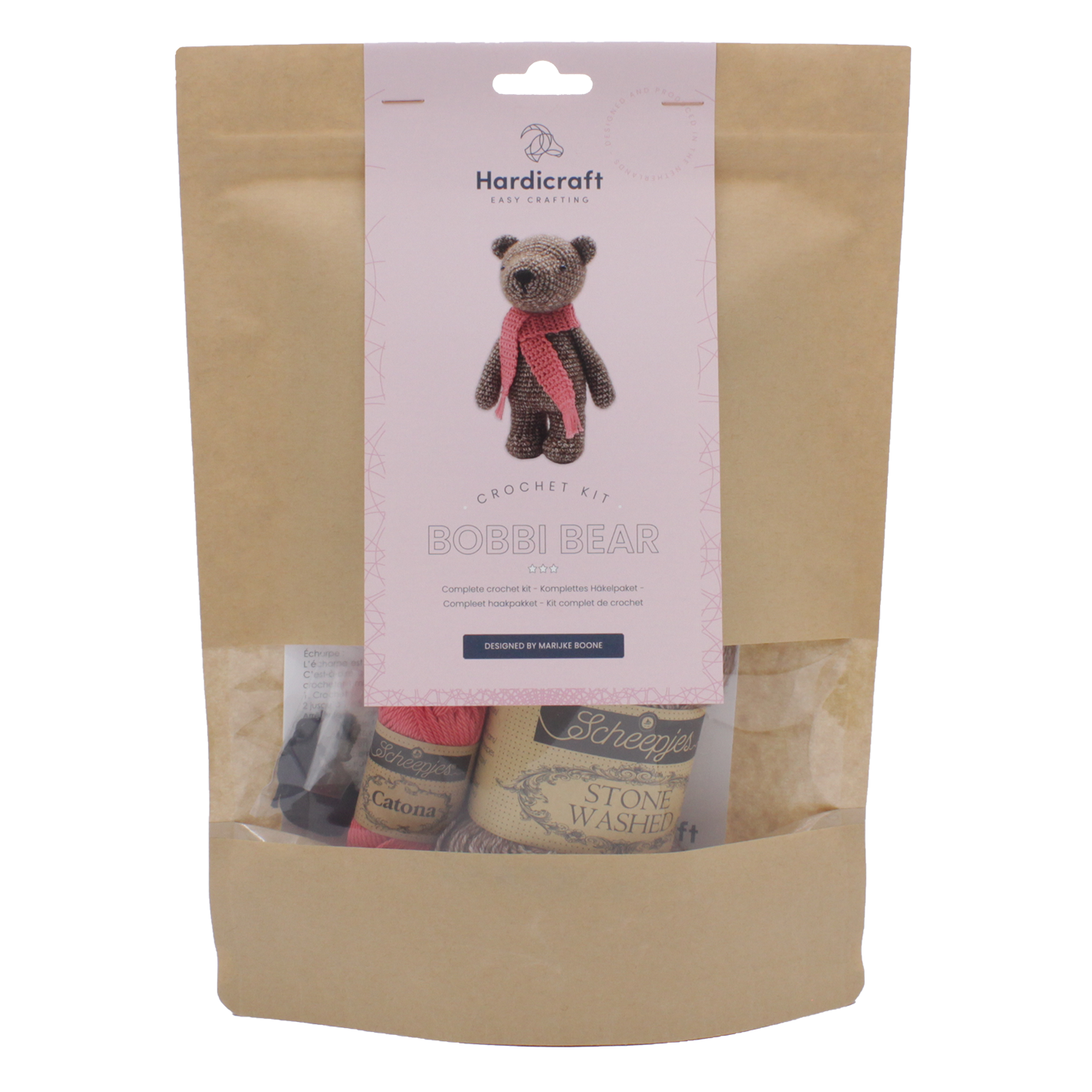 Hardicraft - DIY Crochet Kit - Bobbi Bear