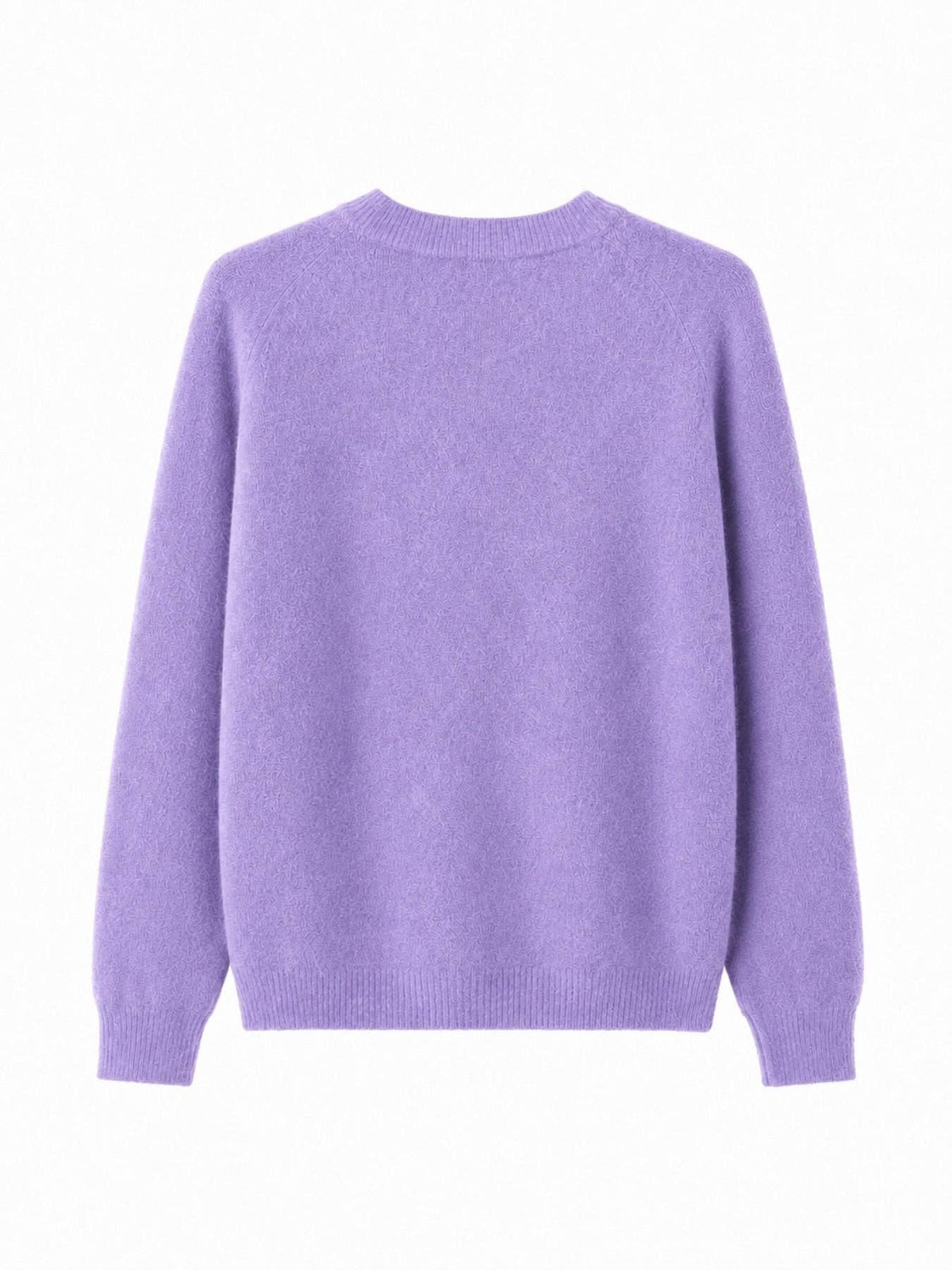 URBAN REVERSE ITALY - Loose Long-Sleeve Top with Crew Neck | Casual Style