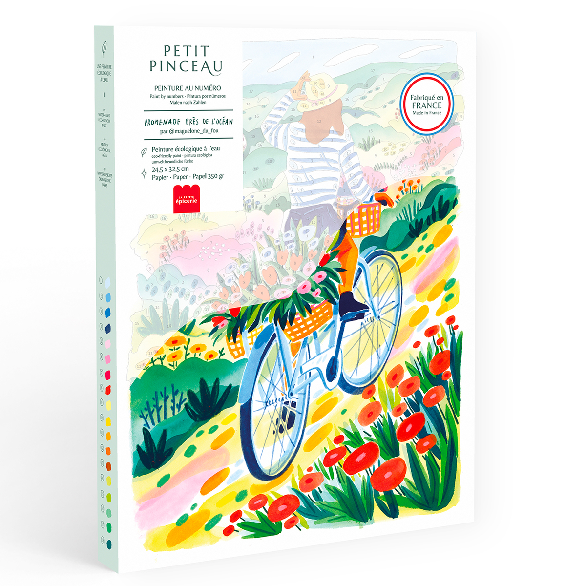 La Petite Épicerie - Paint-by-number kit - Stroll by the Ocean