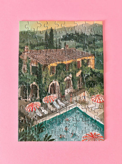 Piecely Puzzles - Mini-Puzzle Secret Villa, 99 pieces