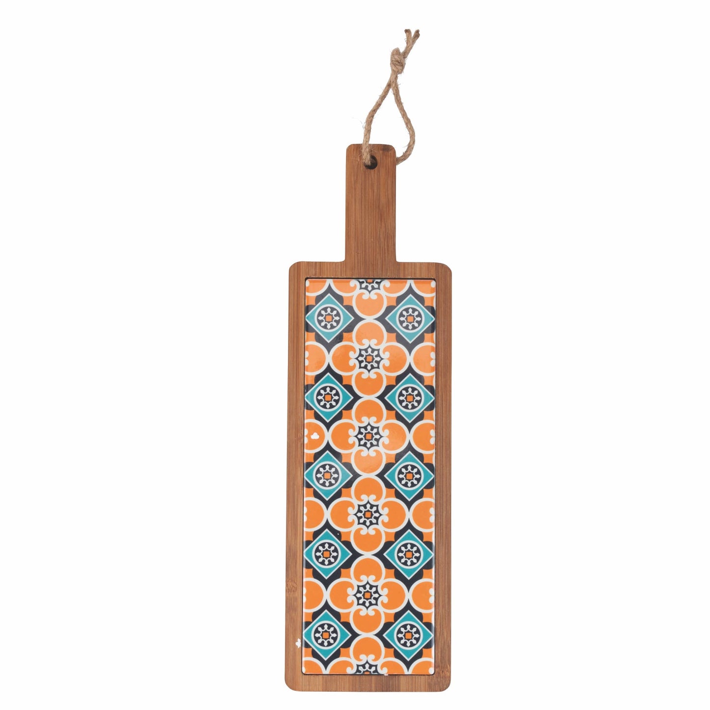 VdE Tivoli 1996 - VALLADOLID CUTTING BOARD WITH HANDLE 12.5X40CM 4ASS