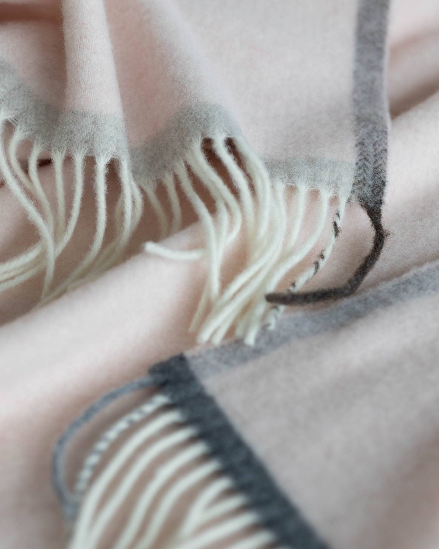 MoST - Merino/cashmere Throw Blanket MILANO Rosa Orlo