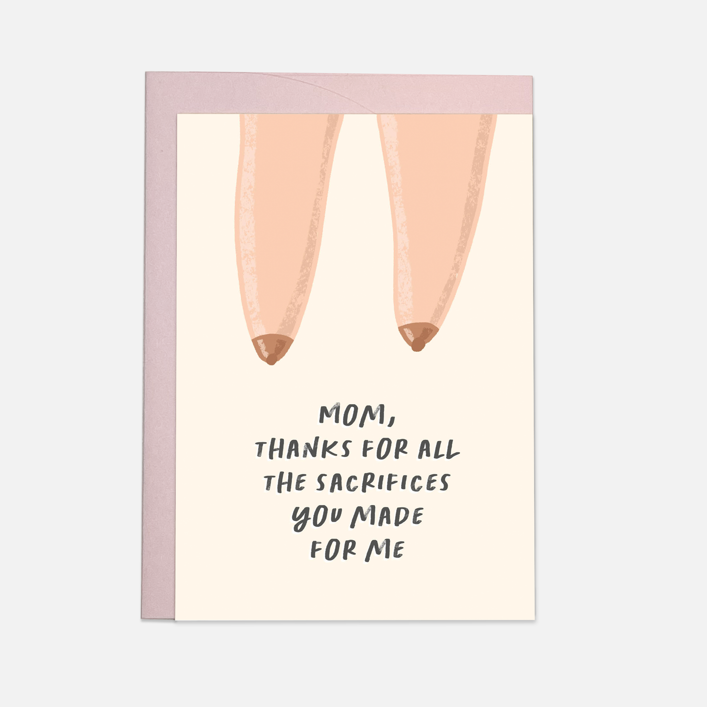 Kaart Blanche - Sacrifices greeting card (also in FR)
