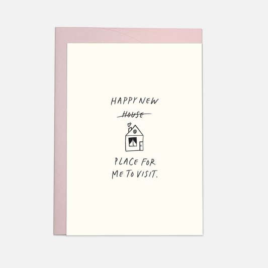 Kaart Blanche - Place for me to visit greeting card