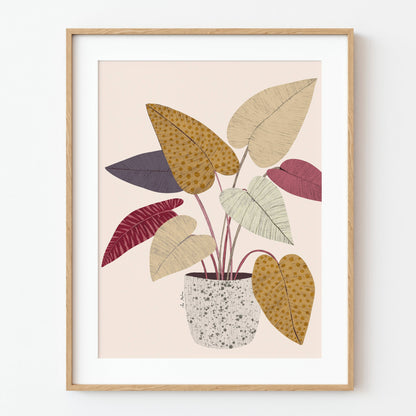 El buen limón - "Colorful plant II" Art print