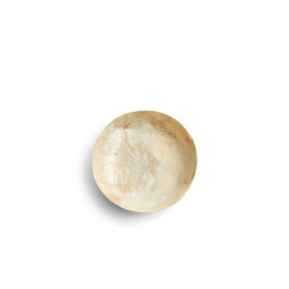 Schaaltje Schelp Capiz XS Goud