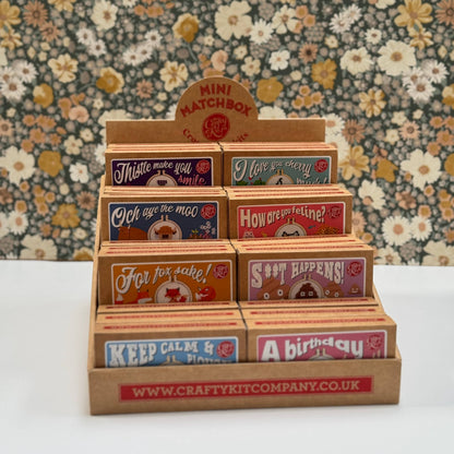 Mini Matchbox Kits - CDU Display Stand for Mini Matchbox Kits