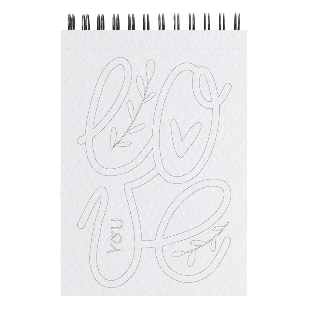 Maison Joliette - A6 coloring book - Love