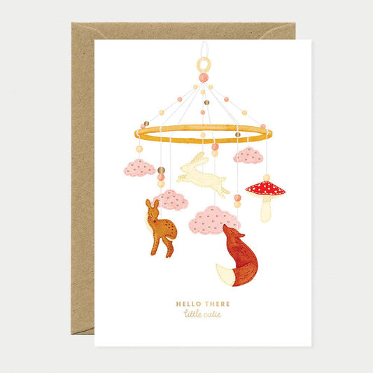 ALL THE WAYS TO SAY - Europe - Hello there cutie - Greeting card